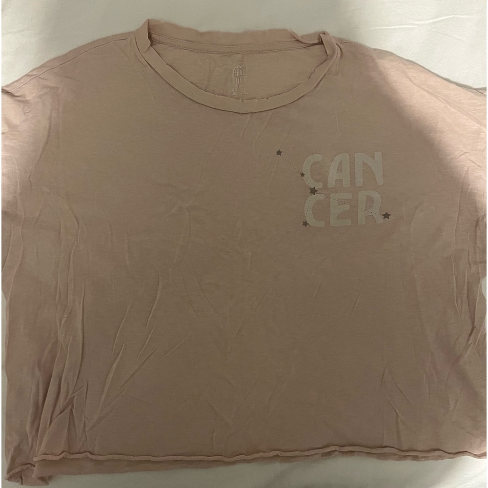 Aerie cropped Zodiac Cancer t-shirt
